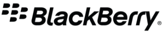 lackBerry Sparkロゴ